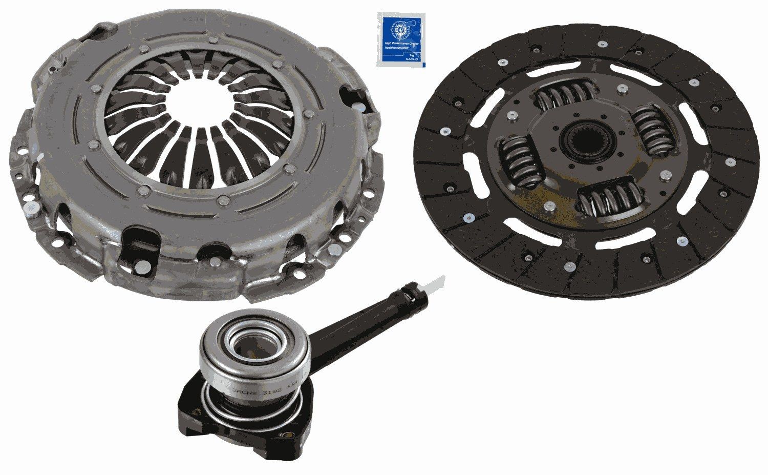 Original SACHS Clutch replacement kit 3000 990 466 for OPEL MOVANO
