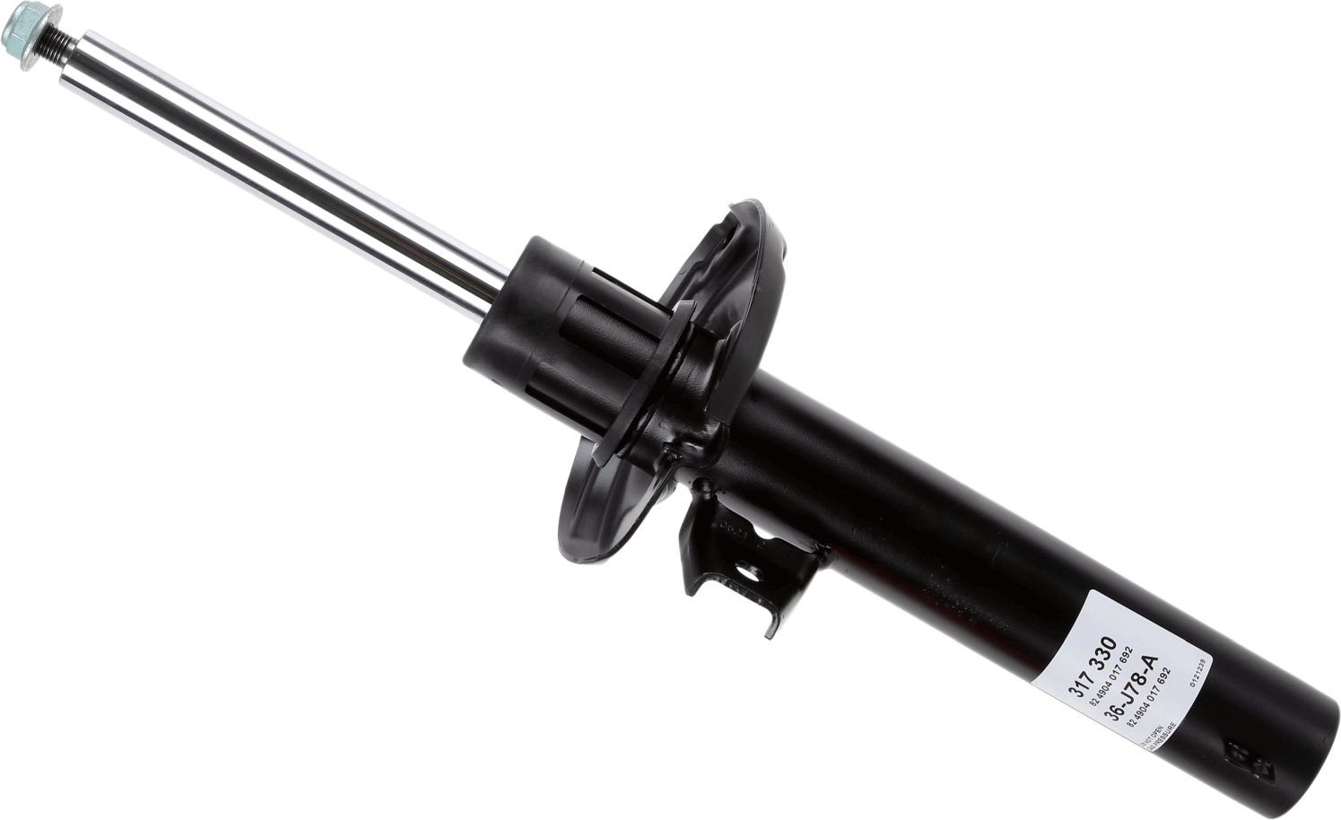 SACHS 317330 Shock absorber Gas Pressure, Twin-Tube, Suspension Strut, Top pin