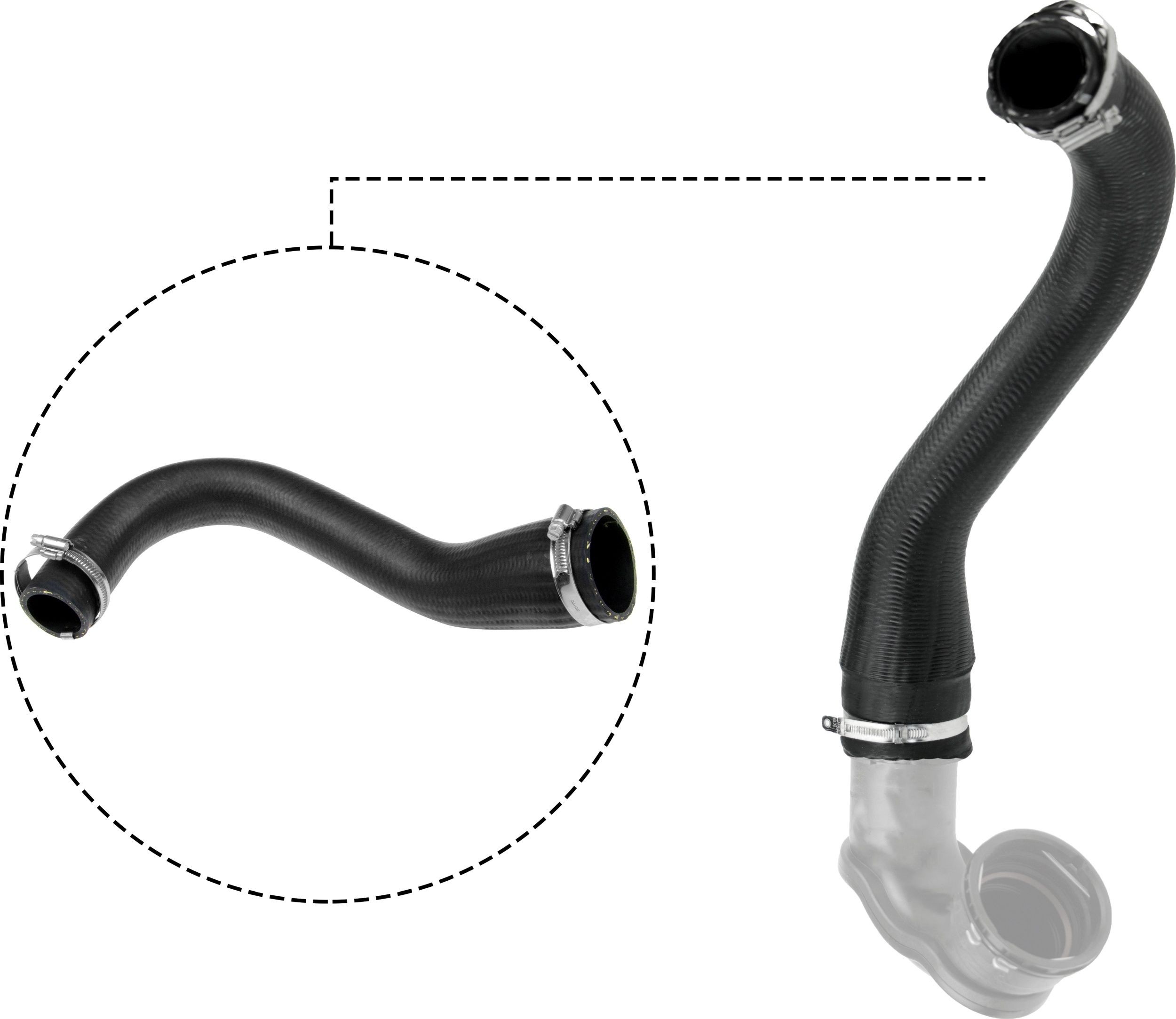 Great value for money - GATES Charger Intake Hose 09-0174
