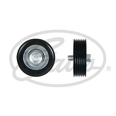 Nissan X-TRAIL Deflection / Guide Pulley, v-ribbed belt GATES T36743 cheap