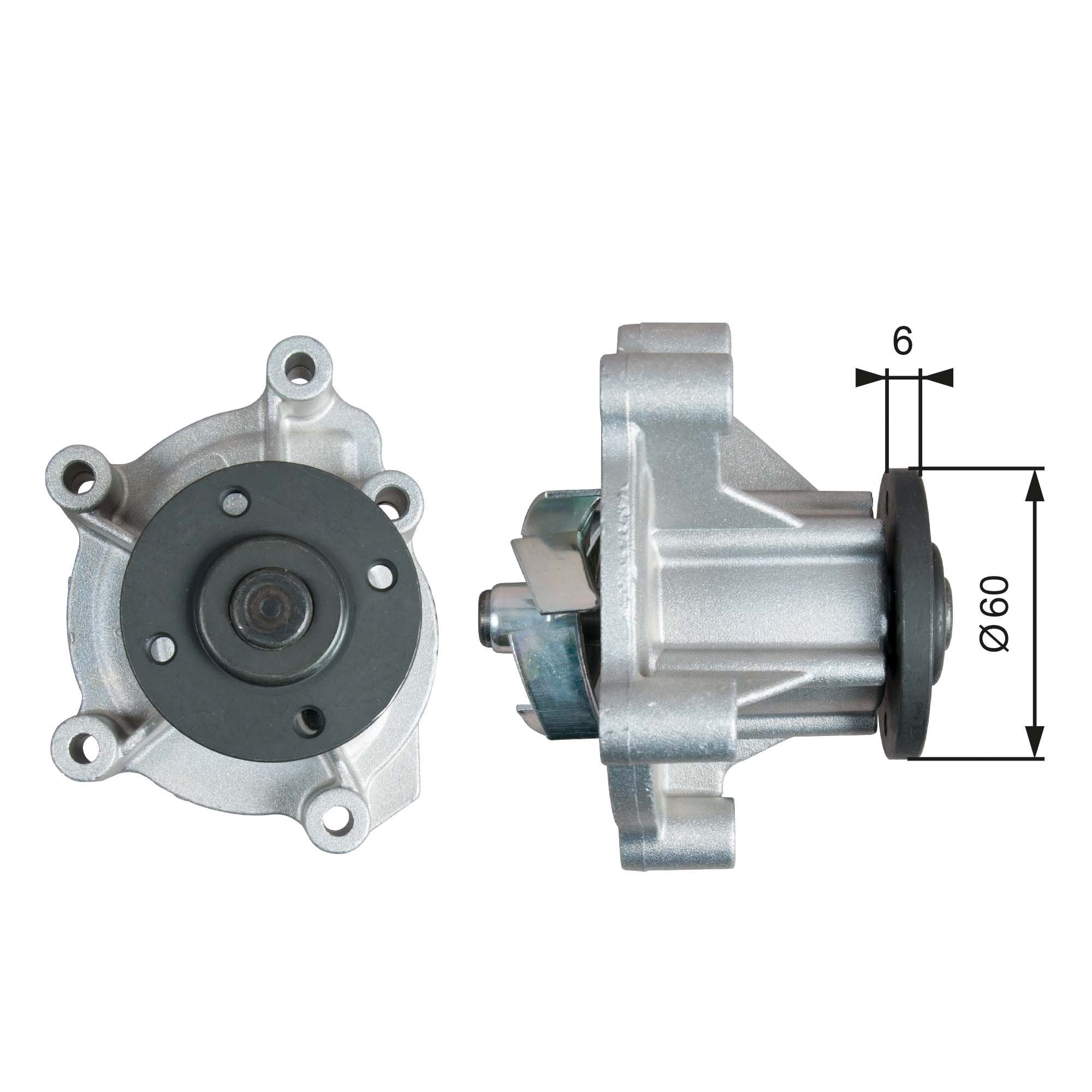 Great value for money - GATES Water pump WP0134