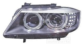 Front headlights VAN WEZEL Left, D1S, H8, Bi-Xenon, Crystal clear, without indicator, for right-hand traffic, without motor for headlamp levelling, Pk32d-2, PGJ19-1 - 0667985