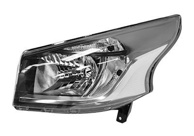 VAN WEZEL Left, H4, Crystal clear, without daytime running light, for right-hand traffic, with motor for headlamp levelling, P43t Left-hand/Right-hand Traffic: for right-hand traffic, Vehicle Equipment: for vehicles with headlight levelling (electric) Front lights 1728961 buy