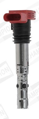 CHAMPION BAEA051E Ignition coil 4-pin connector, 12V, SAE-Kontaktfeder, Spark Spring, with electronics, Number of connectors: 1, Connector Type SAE, with output stage, incl. spark plug connector, 10 cm