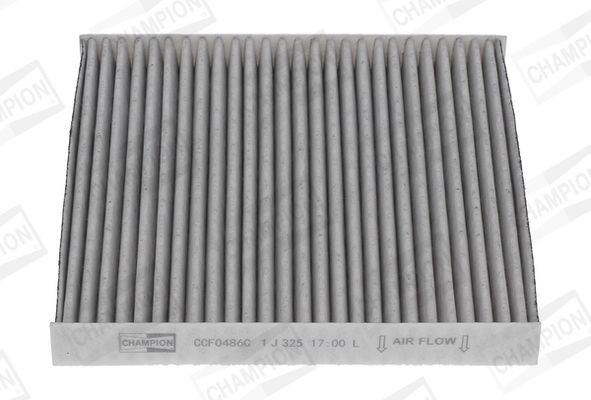 CHAMPION CCF0486C Pollen filter Activated Carbon Filter, 214 mm x 214 mm x 25 mm
