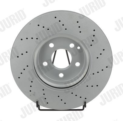 JURID 563187JC-1 Brake disc 322x32mm, 5x134, perforated/vented, Coated