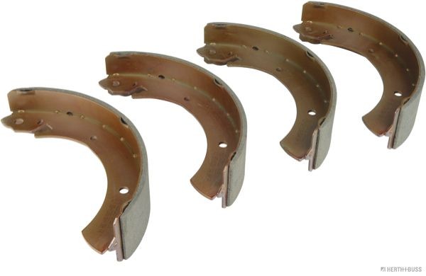 Original HERTH+BUSS JAKOPARTS Drum brake shoe support pads J3500502 for FORD KA