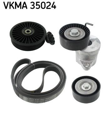 VKM 35330 SKF VKMA35024 Deflection / Guide Pulley, v-ribbed belt 9458 470