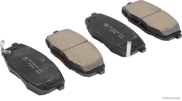 HERTH+BUSS JAKOPARTS with acoustic wear warning Height 1: 58,1mm, Height 2: 58,1mm, Width 1: 130mm, Width 2 [mm]: 130mm, Thickness 1: 17,7mm, Thickness 2: 17,7mm Brake pads J3600330 buy