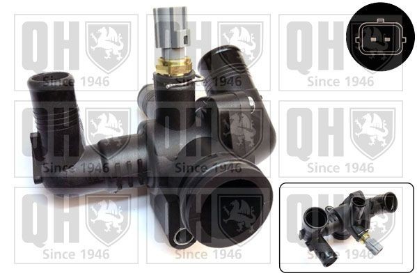 Original QUINTON HAZELL Coolant thermostat QTH967K for FORD TRANSIT