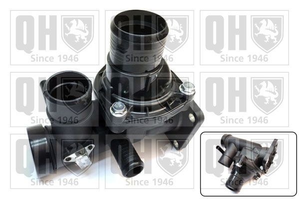 QTH973K QUINTON HAZELL Coolant thermostat JAGUAR Opening Temperature: 87°C, with seal