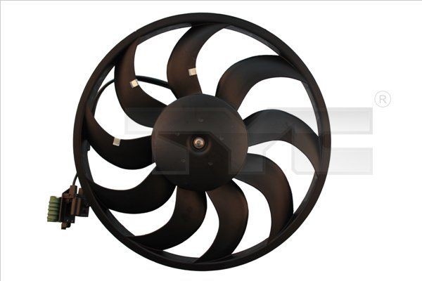 825-0035 TYC Cooling fan FORD USA Ø: 405 mm, 340W, without radiator fan shroud, with load resistor