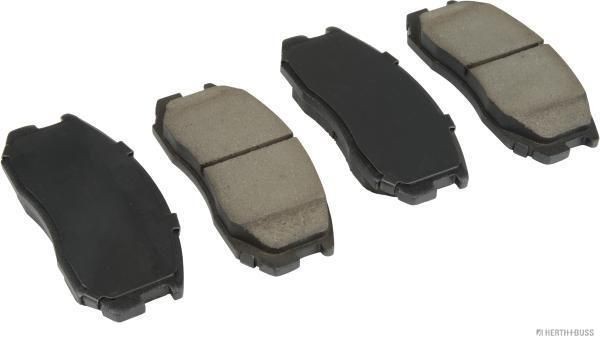 21650 HERTH+BUSS JAKOPARTS with anti-squeak plate Height 1: 50mm, Width 1: 114mm, Thickness 1: 15mm Brake pads J3605032 buy