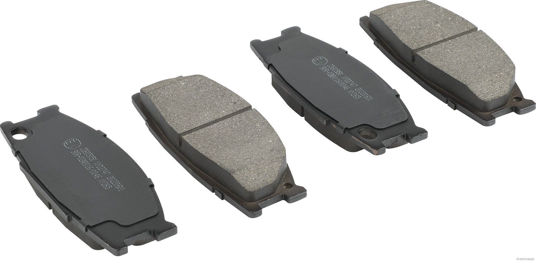 HERTH+BUSS JAKOPARTS without acoustic wear warning Height 1: 53mm, Height 2: 53mm, Width 1: 133mm, Width 2 [mm]: 133mm, Thickness 1: 17,5mm, Thickness 2: 17,5mm Brake pads J3605050 buy