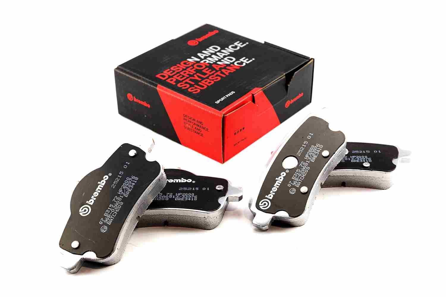 Mercedes GLC High performance brake pad 13801612 BREMBO 07.B315.72 online buy