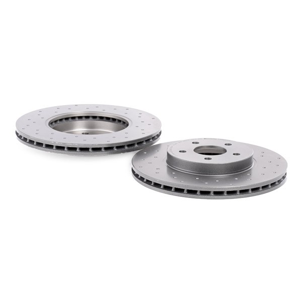 0986651X Brake disc XTRA LINE - Xtra BREMBO 09.8665.1X review and test