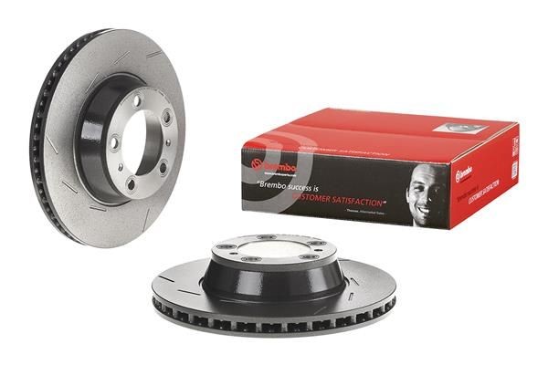 BREMBO 09.C878.21 Brake disc 330x28mm, 5, internally vented, slotted, Coated, High-carbon