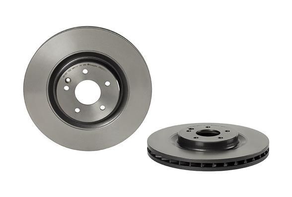 BREMBO 09.D231.11 Brake disc 334x32mm, 5, internally vented, Coated, High-carbon