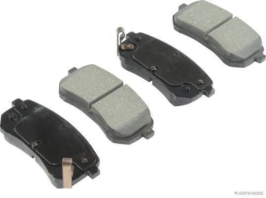 HERTH+BUSS JAKOPARTS with acoustic wear warning, with anti-squeak plate Height 1: 40,8mm, Height 2: 40,8mm, Width 1: 92,2mm, Width 2 [mm]: 92,2mm, Thickness 1: 14,8mm, Thickness 2: 14,8mm Brake pads J3610307 buy