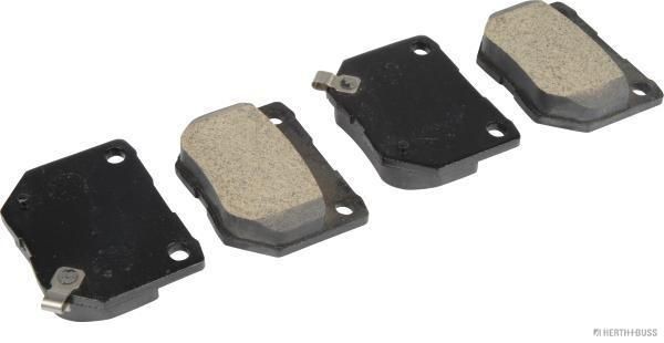 HERTH+BUSS JAKOPARTS with acoustic wear warning Height 1: 50,5mm, Height 2: 50,5mm, Width 1: 73,3mm, Width 2 [mm]: 73,3mm, Thickness 1: 16mm, Thickness 2: 16mm Brake pads J3611029 buy