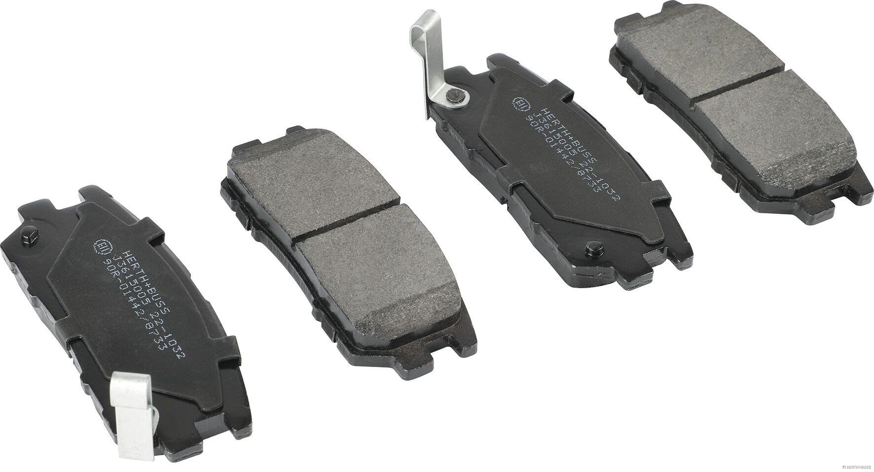 HERTH+BUSS JAKOPARTS J3615005 Brake pad set with acoustic wear warning