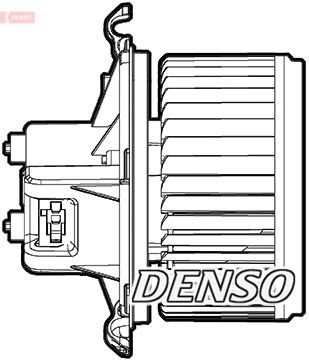 DENSO DEA09073 Heater blower motor 77364058