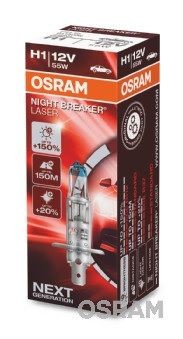 Osram H1 12V 55W Night Breaker Laser Next Generation +150% in Hessen -  Calden, Ersatz- & Reparaturteile