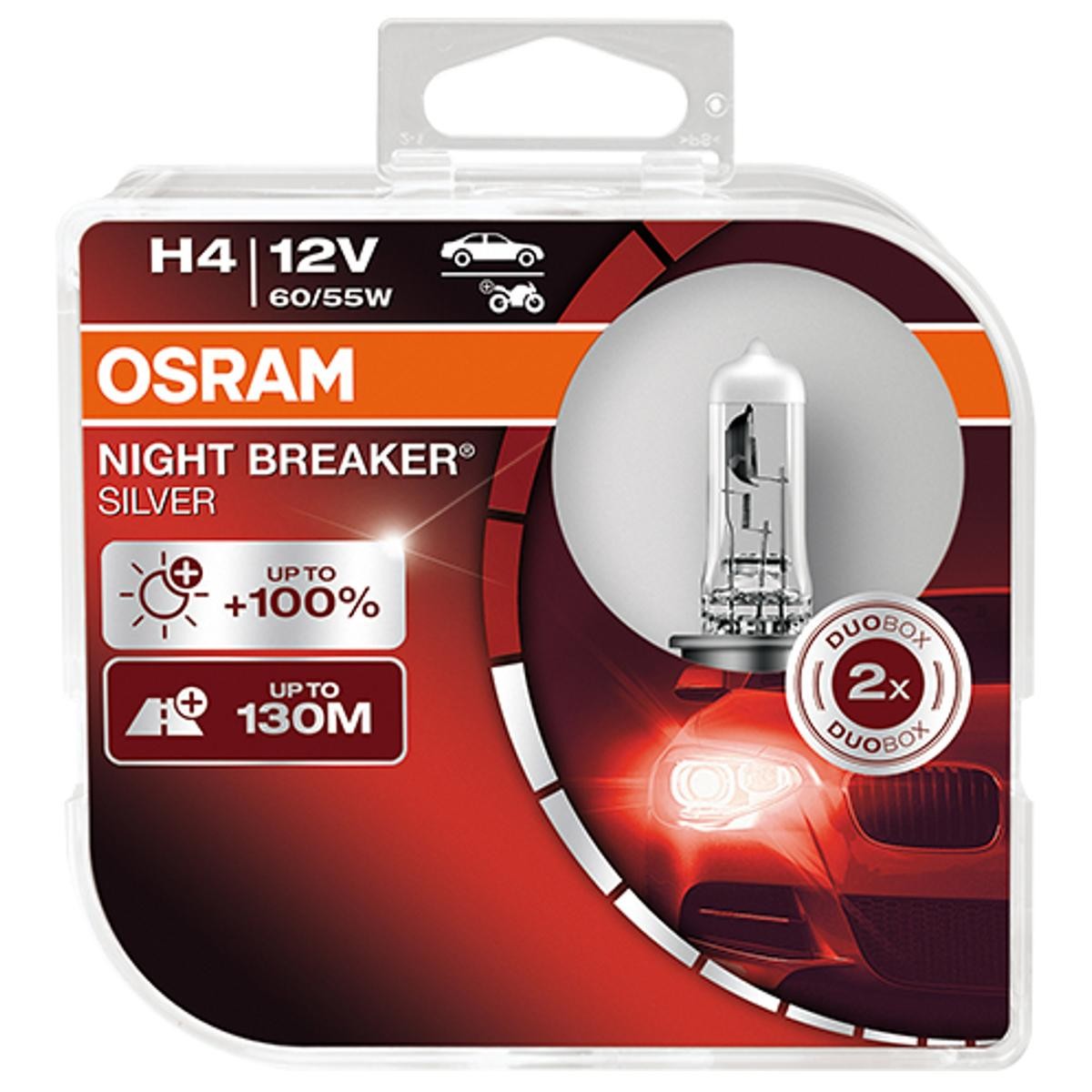 Original 64193NBS-HCB OSRAM Headlight bulbs JEEP