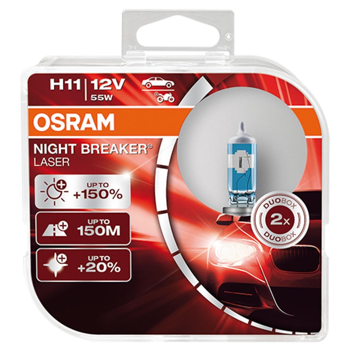 OSRAM Main beam bulb 64211NL-HCB