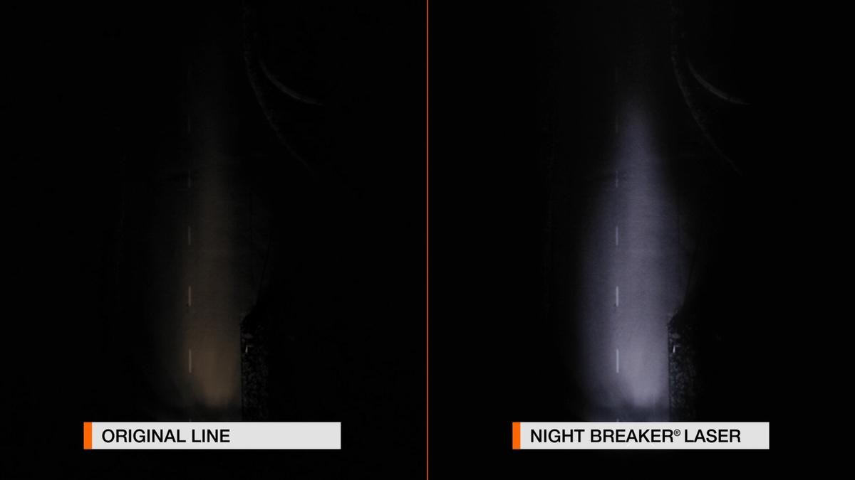 H11 Osram Night Breaker Laser Halogen Headlight Bulb 64211NL (Pack of 2) 