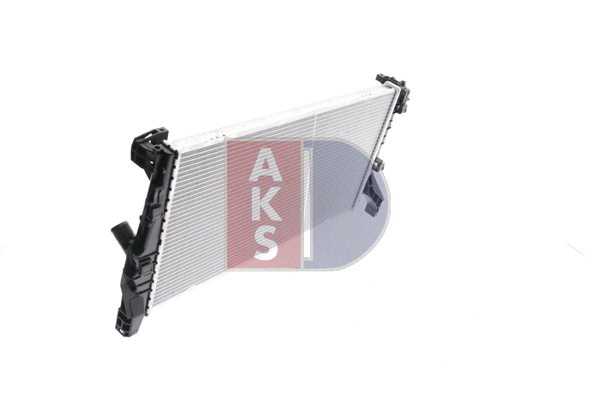 050093N Radiator 050093N AKS DASIS Aluminium, for vehicles with air conditioning, 680 x 351 x 26 mm, Brazed cooling fins