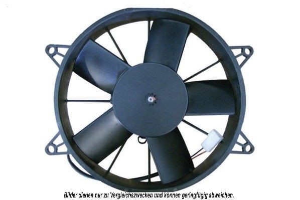 AKS DASIS 078097N Radiator cooling fan D1: 478 mm, 12V, 238W, with radiator fan shroud