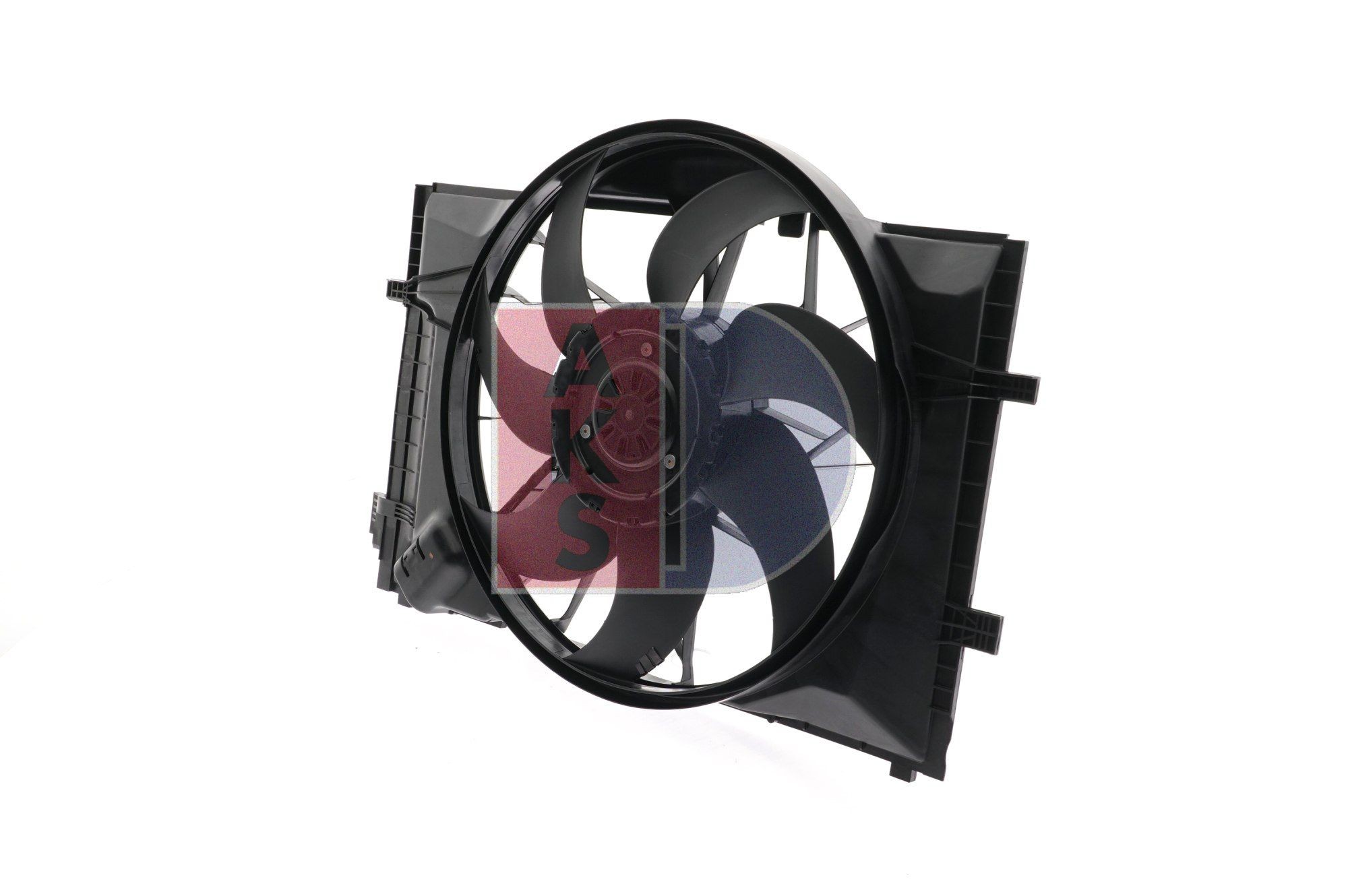 AKS DASIS Engine cooling fan 128193N suitable for MERCEDES-BENZ C-Class, CLK, CLC
