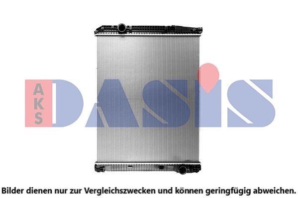 AKS DASIS 130036SXV Engine radiator 6285000502