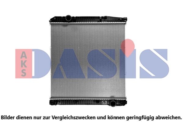 AKS DASIS 131960SXV Kühler, Motorkühlung für MERCEDES-BENZ ACTROS LKW in Original Qualität