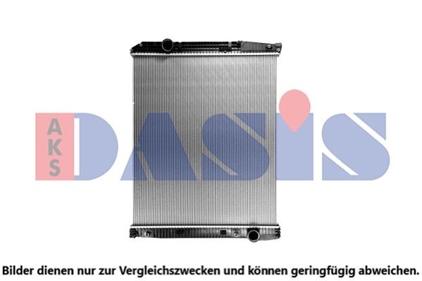 AKS DASIS 132100SXB Kühler, Motorkühlung für MERCEDES-BENZ ACTROS LKW in Original Qualität