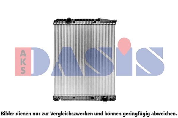 AKS DASIS 132100SXV Engine radiator A942 500 1703