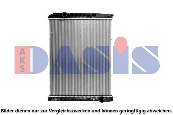 134300SXB AKS DASIS Kühler, Motorkühlung MERCEDES-BENZ ACTROS MP2 / MP3