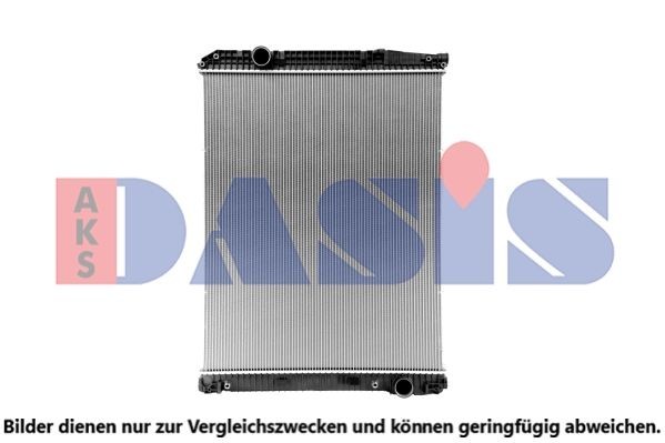 AKS DASIS 134300SXV Engine radiator A942 500 29 03