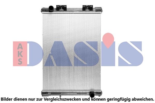 AKS DASIS 260570SXB Engine radiator 81061016438