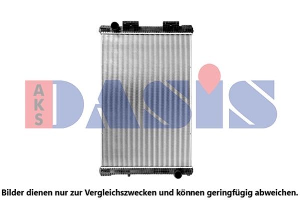 AKS DASIS 260760SXB Engine radiator 81061016440