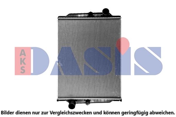 AKS DASIS 280014SXV Engine radiator 2 055 5291
