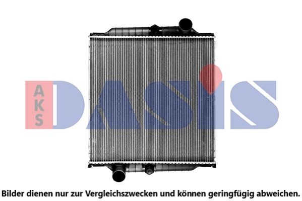 AKS DASIS 280016SXV Kühler, Motorkühlung für VOLVO FLC LKW in Original Qualität