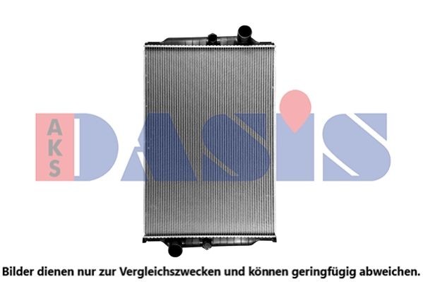 AKS DASIS 280018SXV Kühler, Motorkühlung für VOLVO FL 6 LKW in Original Qualität