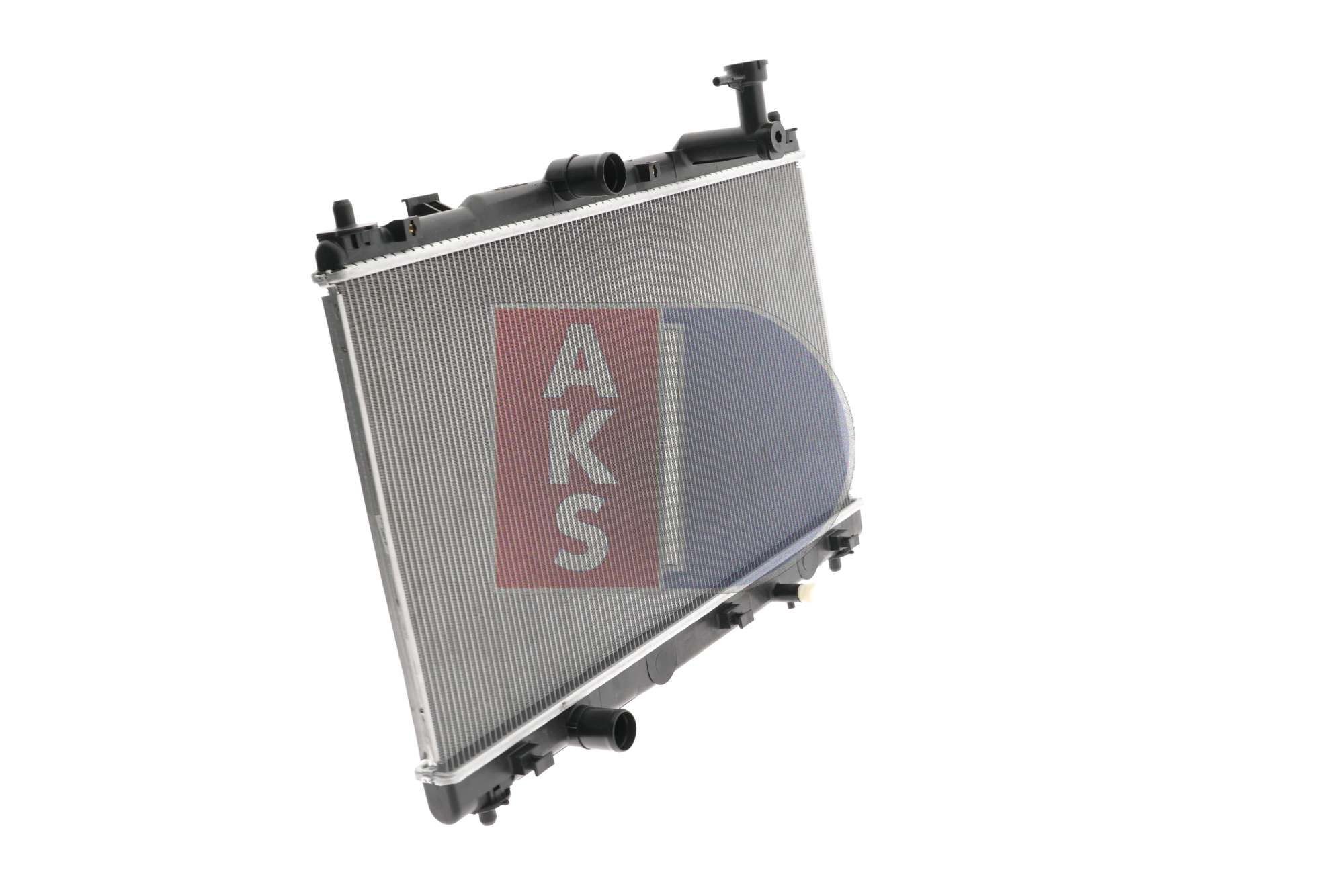 320064N Radiator 320064N AKS DASIS Aluminium, for vehicles with/without air conditioning, 375 x 683 x 16 mm, Manual Transmission, Brazed cooling fins