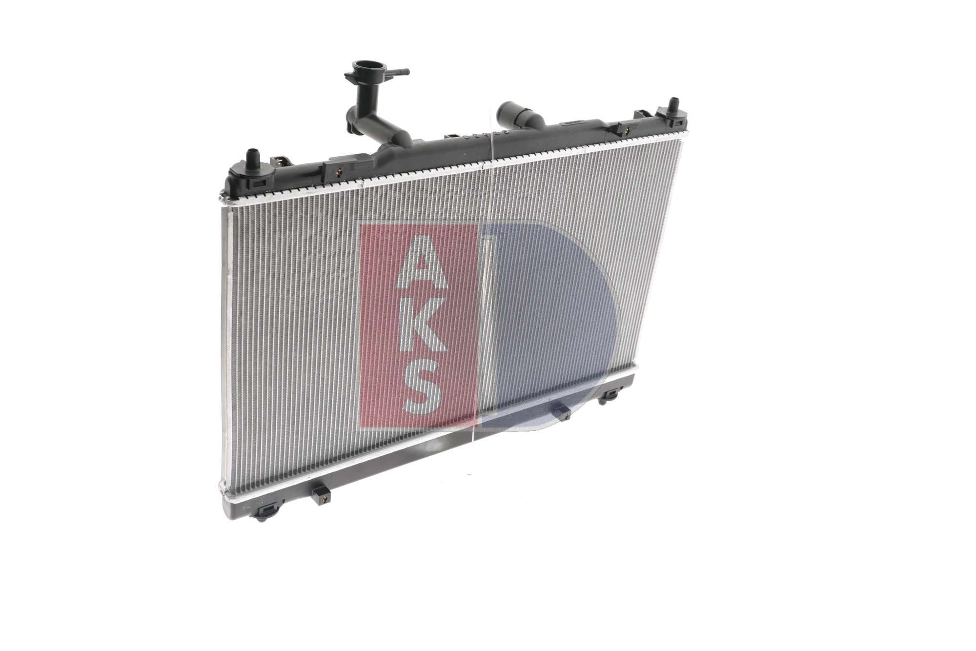 320065N Radiator 320065N AKS DASIS Aluminium, for vehicles with/without air conditioning, 375 x 682 x 16 mm, Automatic Transmission, Brazed cooling fins