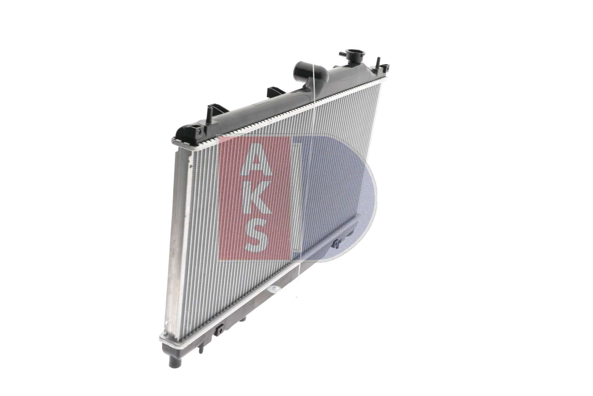 AKS DASIS 350049N Engine radiator Aluminium, 342 x 686 x 25 mm, Brazed cooling fins