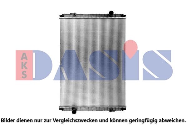 AKS DASIS 390016SXV Engine radiator 50 10 315 369