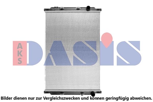 AKS DASIS 1020 x 708 x 52 mm, ohne Rahmen Kühler, Motorkühlung 390028SXB kaufen