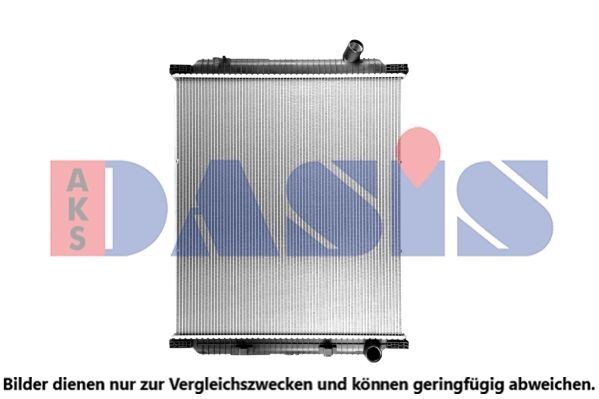 AKS DASIS 390033SXB Engine radiator 5010619804